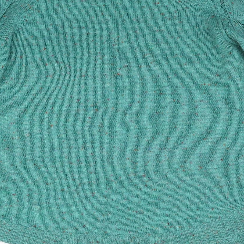 BONMARCHE Womens Green Pullover Jumper Size XS