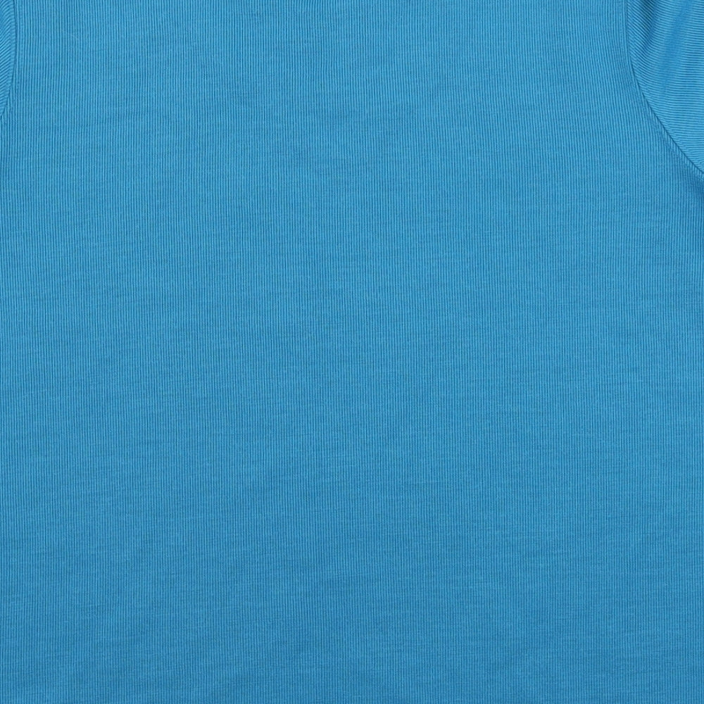 bm Womens Blue Pullover Jumper Size S