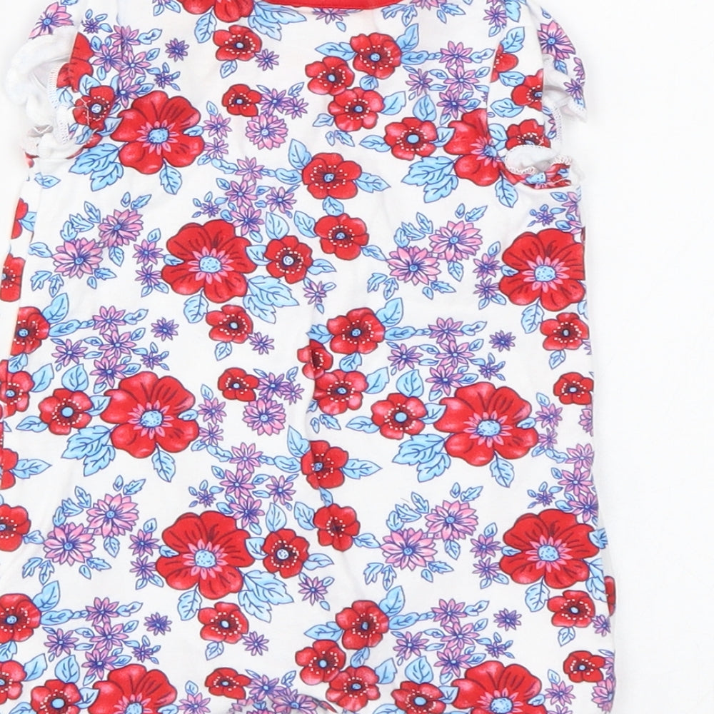 MiniClub Baby Multicoloured Floral Romper One-Piece Size 0-3 Months