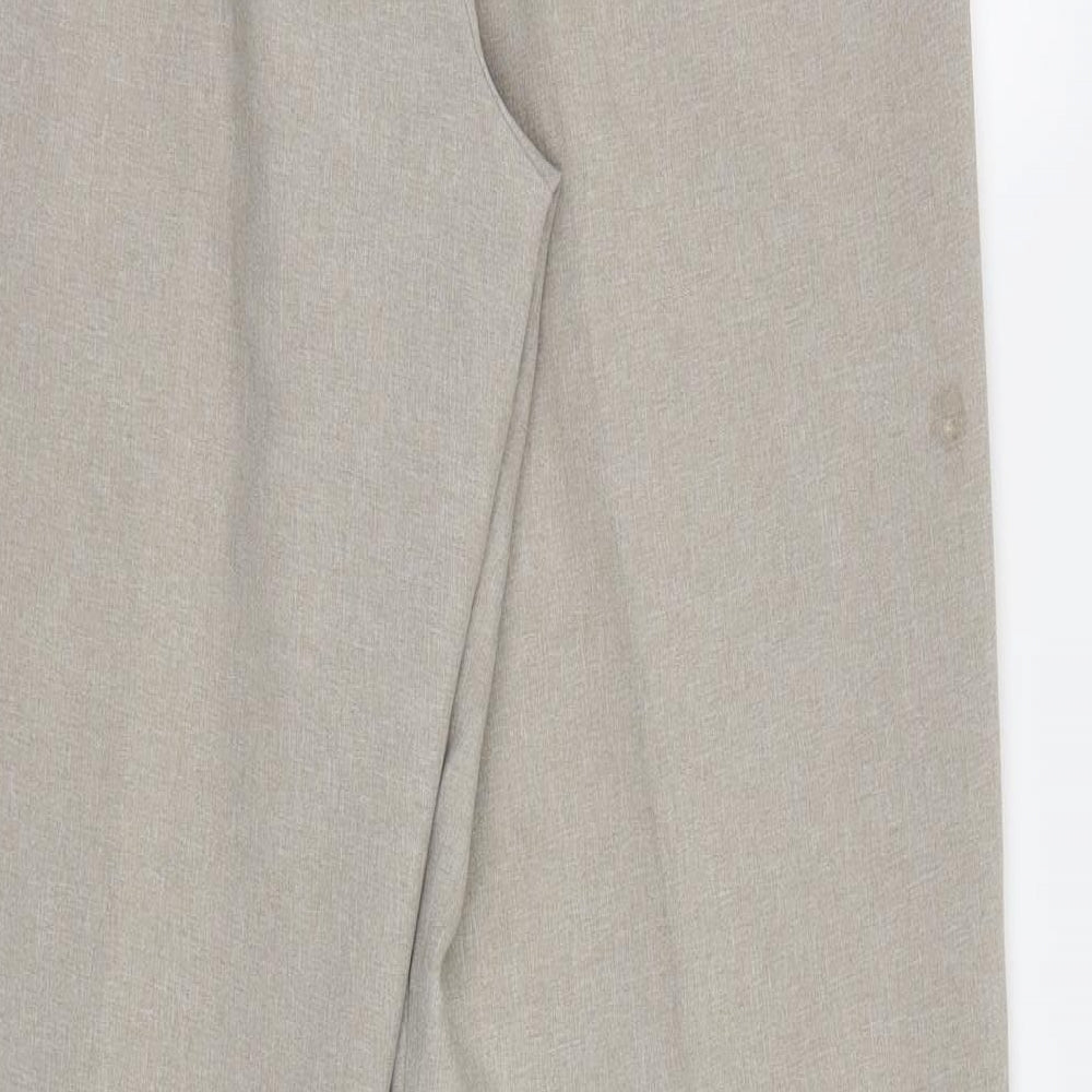 Preworn Womens Beige Trousers Size 14 L29 in
