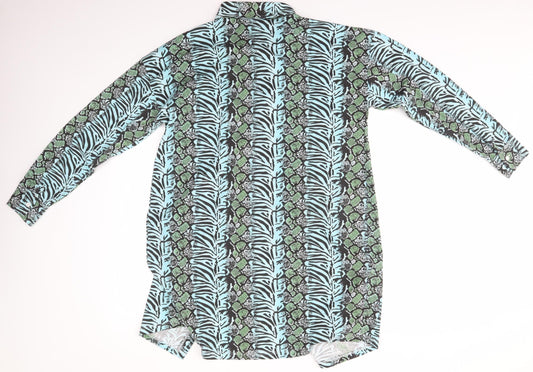 Missguided Womens Multicoloured Basic Blouse Size 8