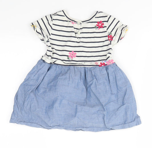 Gap Boys Multicoloured Striped A-Line Size 24 Months