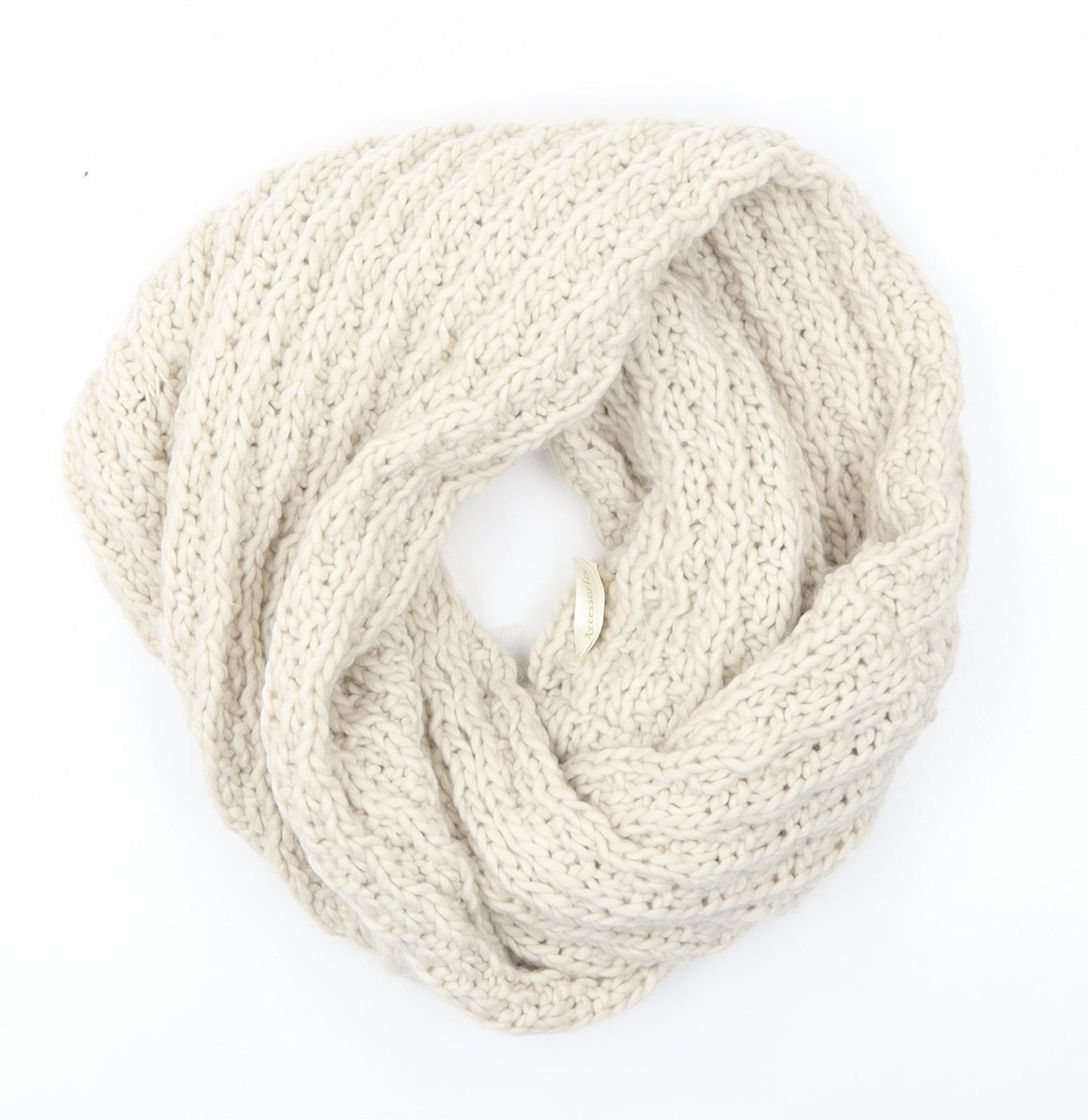 Accessorize Womens Beige Scarf