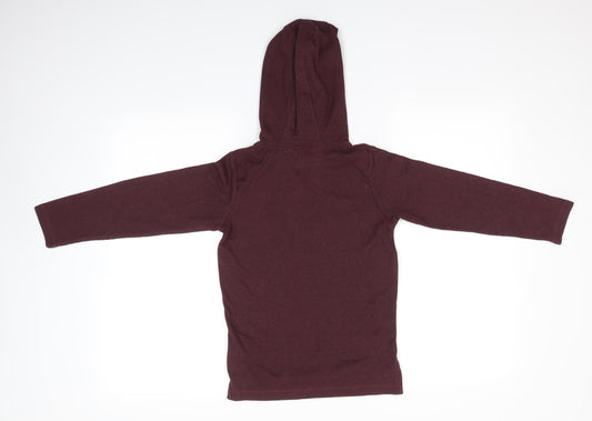 NEXT Boys Multicoloured Henley Hoodie Size 7 Years
