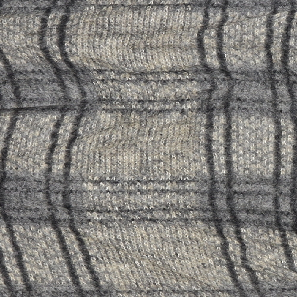 Topshop Womens Beige Check Pullover Jumper Size 14