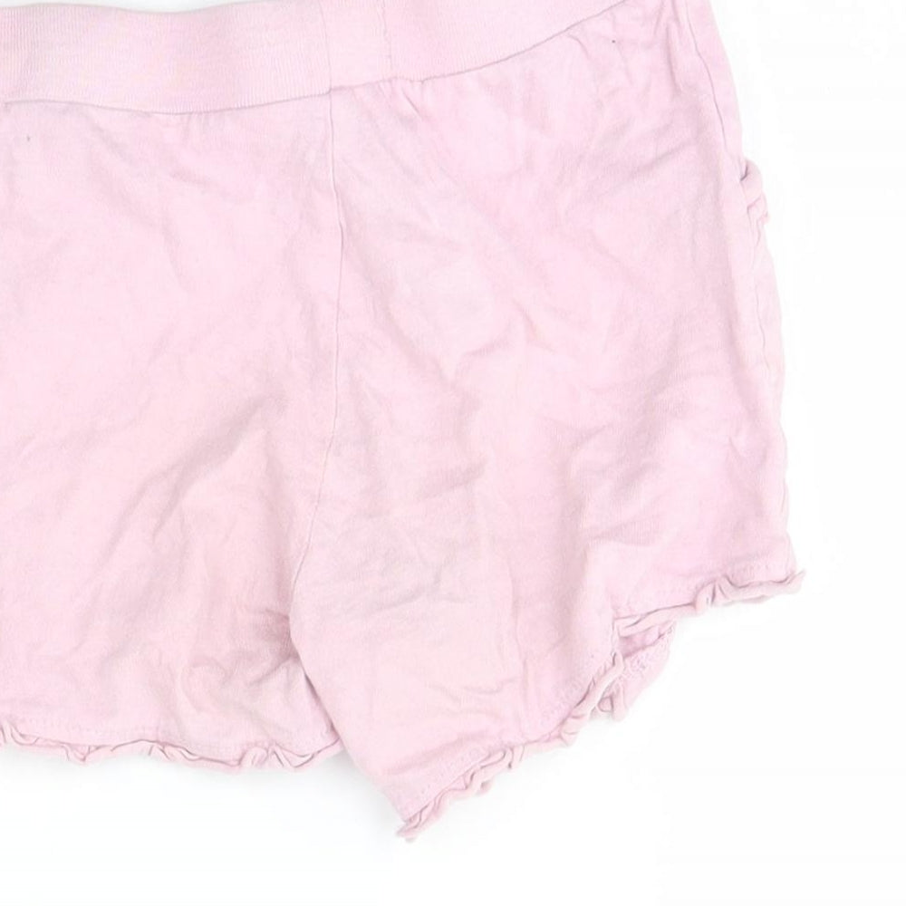 Primark Girls Pink Sleep Shorts Size 7-8 Years - pineapple