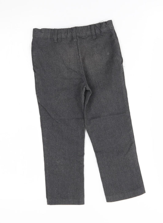 George Boys Grey Chino Trousers Size 3-4 Years