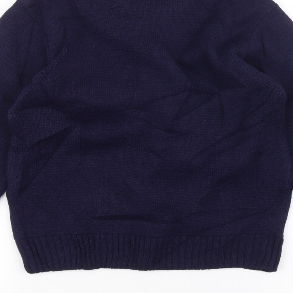 Fluid Boys Blue Pullover Jumper Size 7-8 Years