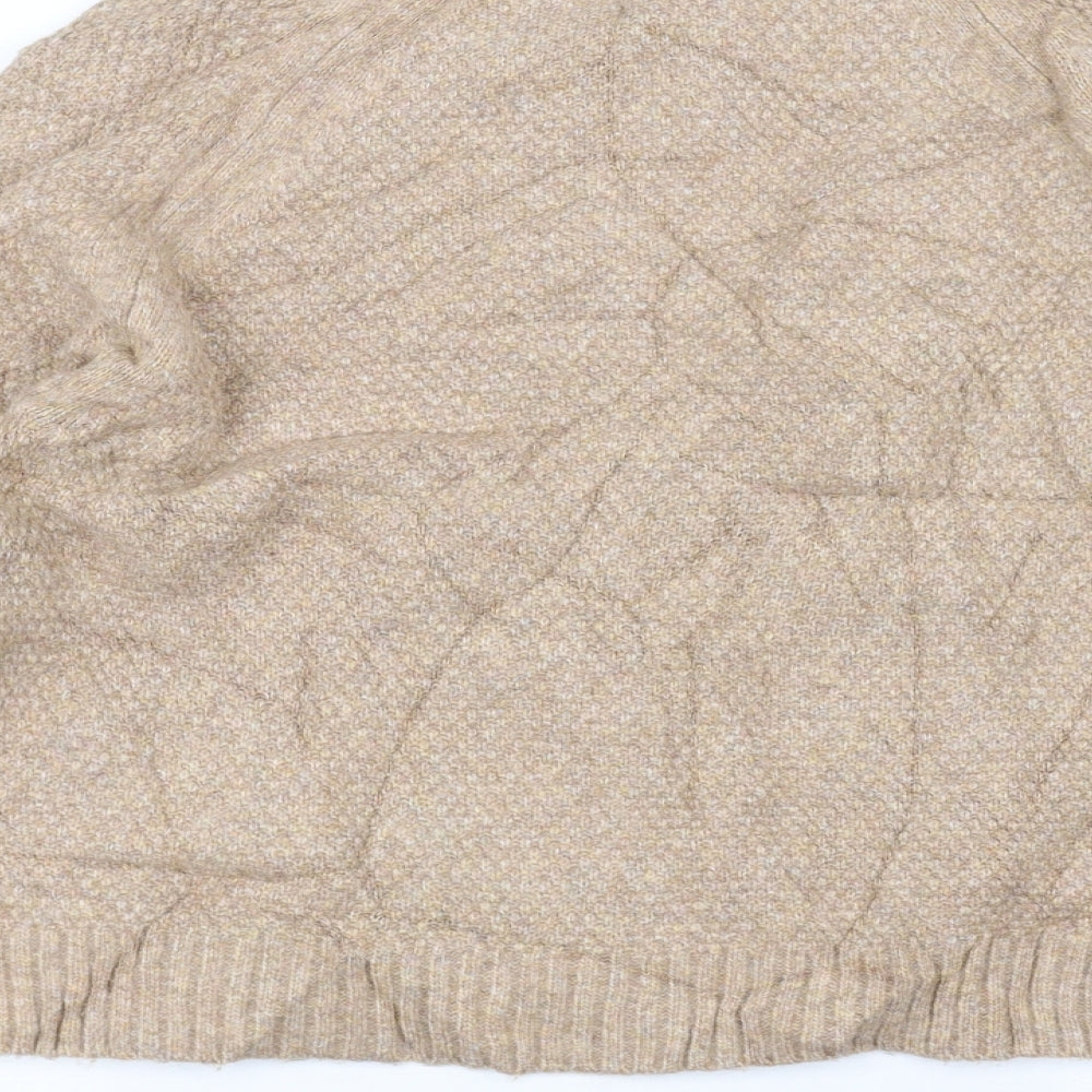Warehouse Womens Beige Pullover Jumper Size 14