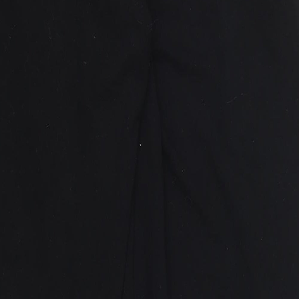 NEXT Womens Black Trousers Size 14 L28.5 in