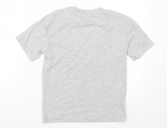 Matalan Girls Grey Solid Top Pyjama Top Size 9 Years - Sleep Squad