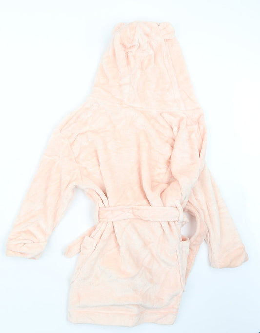 NEXT Girls Pink Geometric Top Robe Size 5-6 Years