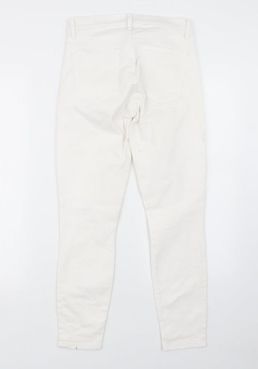 Gap Womens White Denim Skinny Jeans Size 27 in L26 in