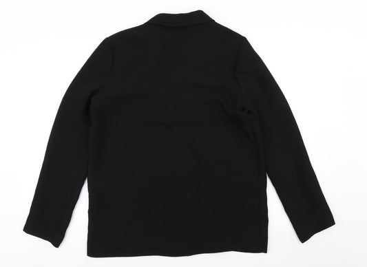 Warehouse Womens Black Jacket Blazer Size 10