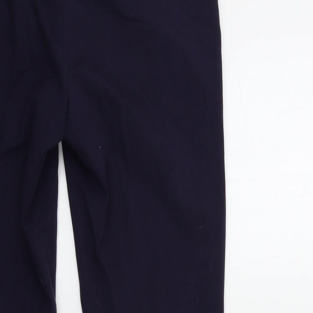 H&M Womens Blue Trousers Size 8 L30 in