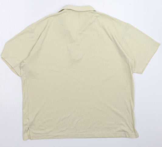 Cozzi Womens Beige Basic Polo One Size