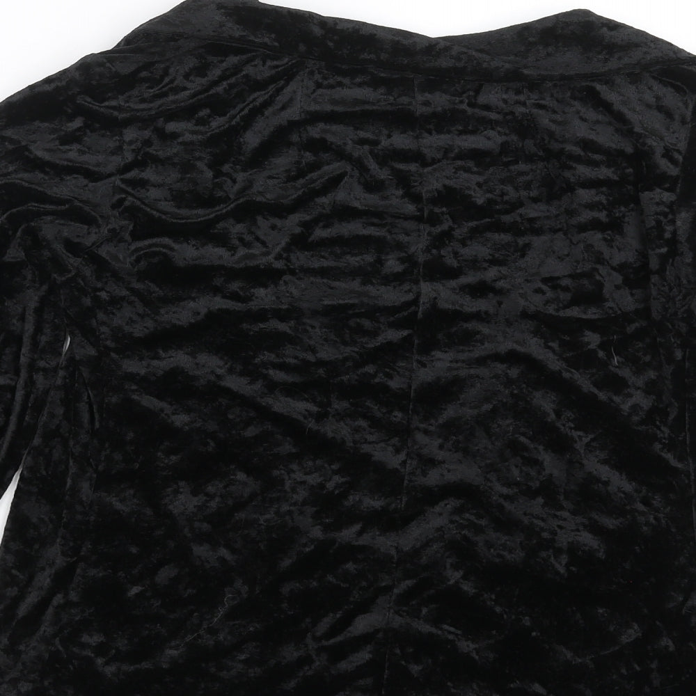 NEXT Womens Black Cardigan Jumper Size 14