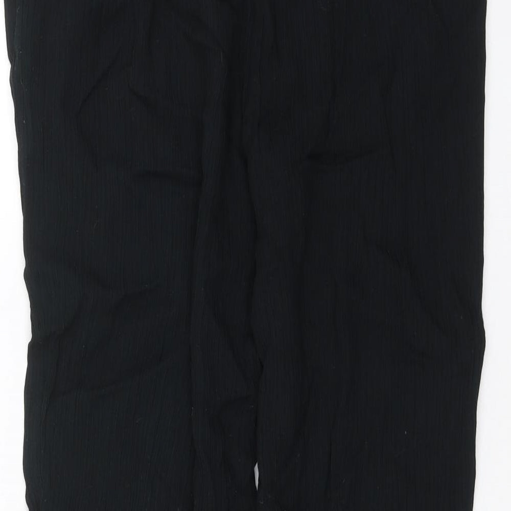 Marks and Spencer Womens Black Trousers Size 14 L26 in