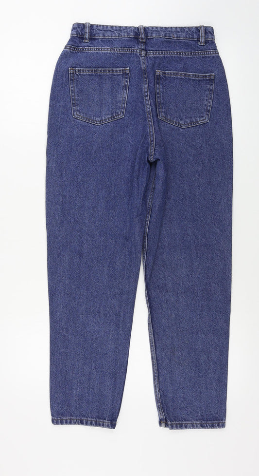 denim Womens Blue Straight Jeans Size 8 L26 in