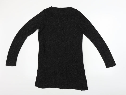 Marks and Spencer Womens Black A-Line Size 12