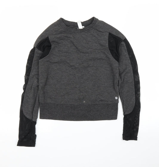 90 Degree Girls Grey Rayon Pullover Jumper Size 10 Years