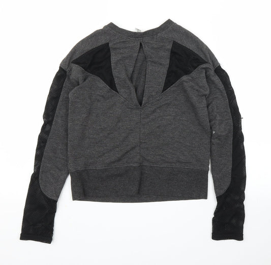 90 Degree Girls Grey Rayon Pullover Jumper Size 10 Years