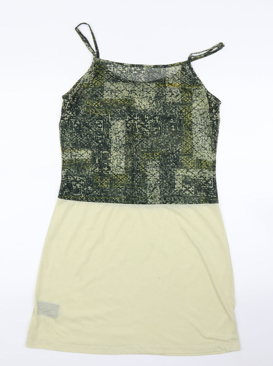 Sandwich Womens Green A-Line Size L