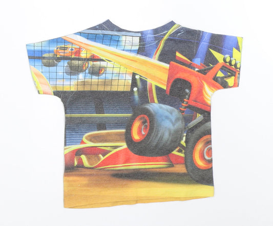 Preworn Boys Blue Basic T-Shirt Size 12-18 Months - Blaze