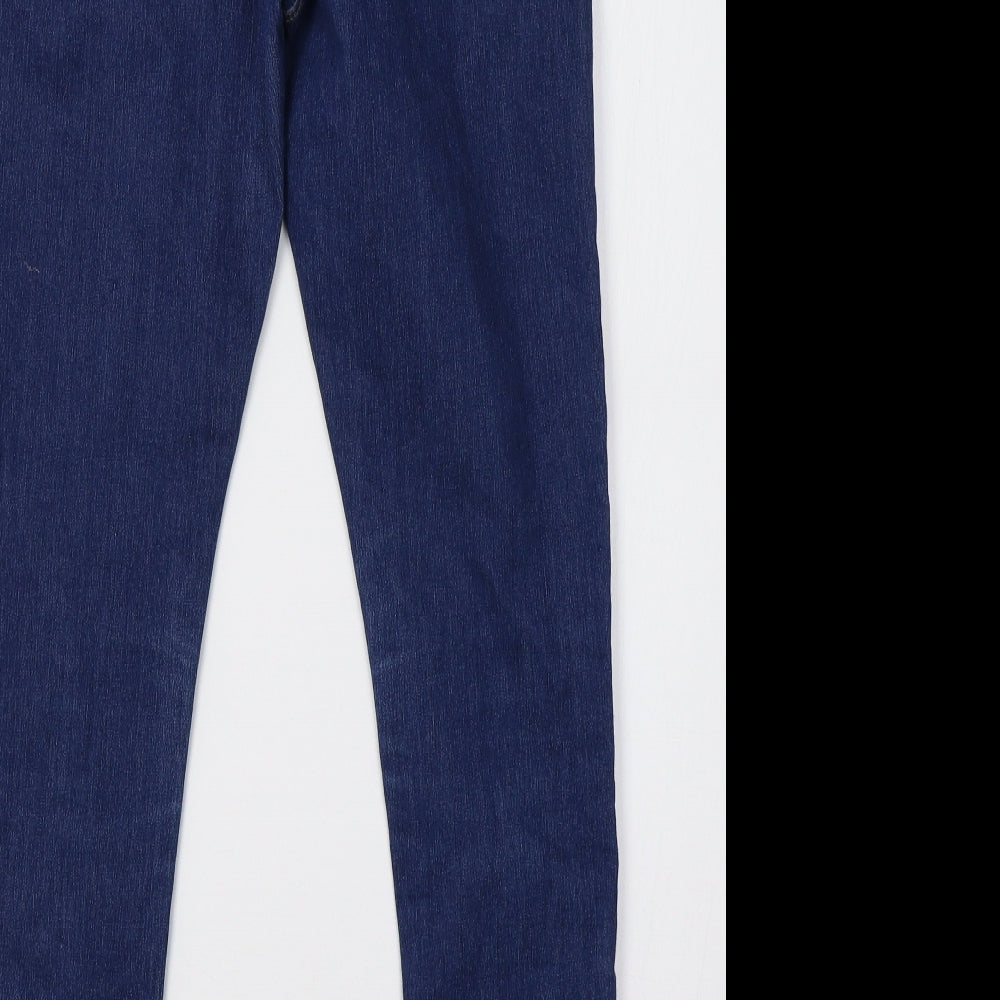 Bonmarché Womens Blue Denim Skinny Jeans Size 10 L30 in