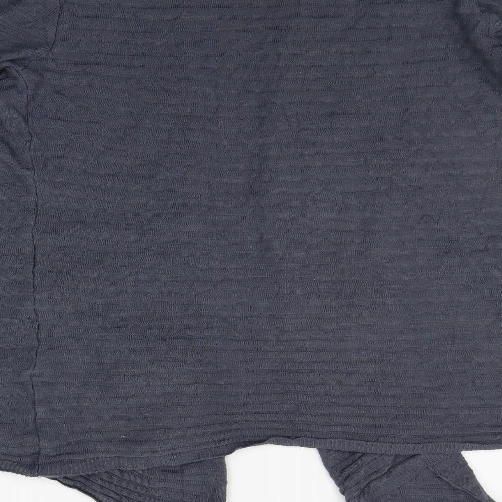 Select Womens Grey Cardigan Jumper Size 14