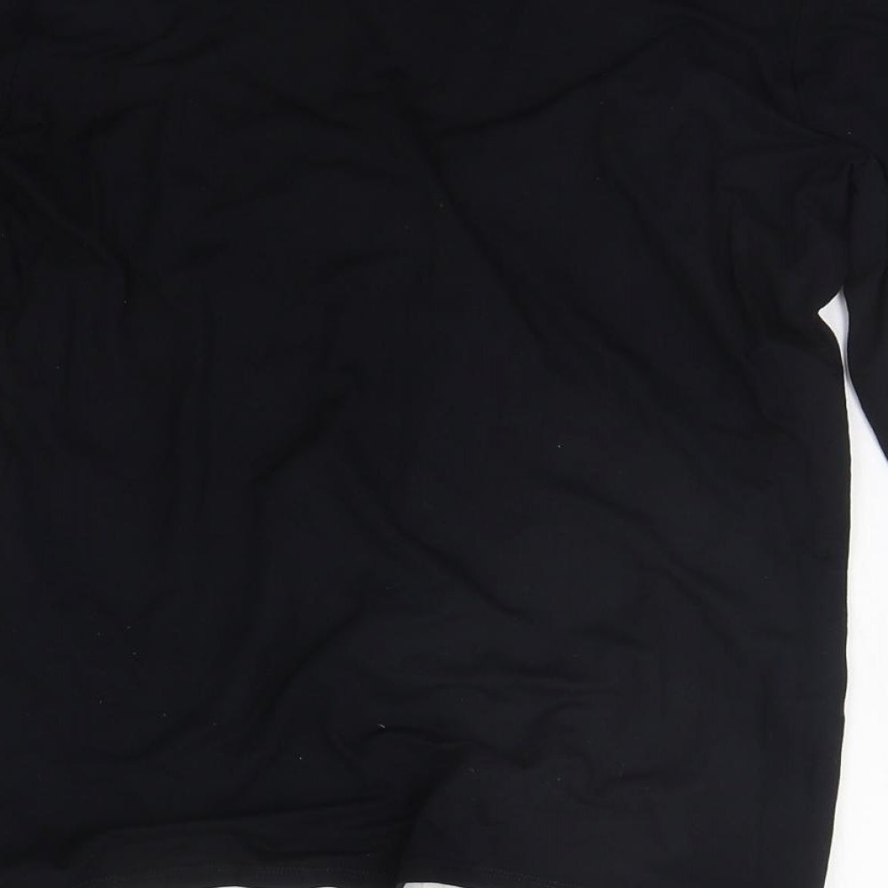 Marks and Spencer Womens Black Pullover Jumper Size 14