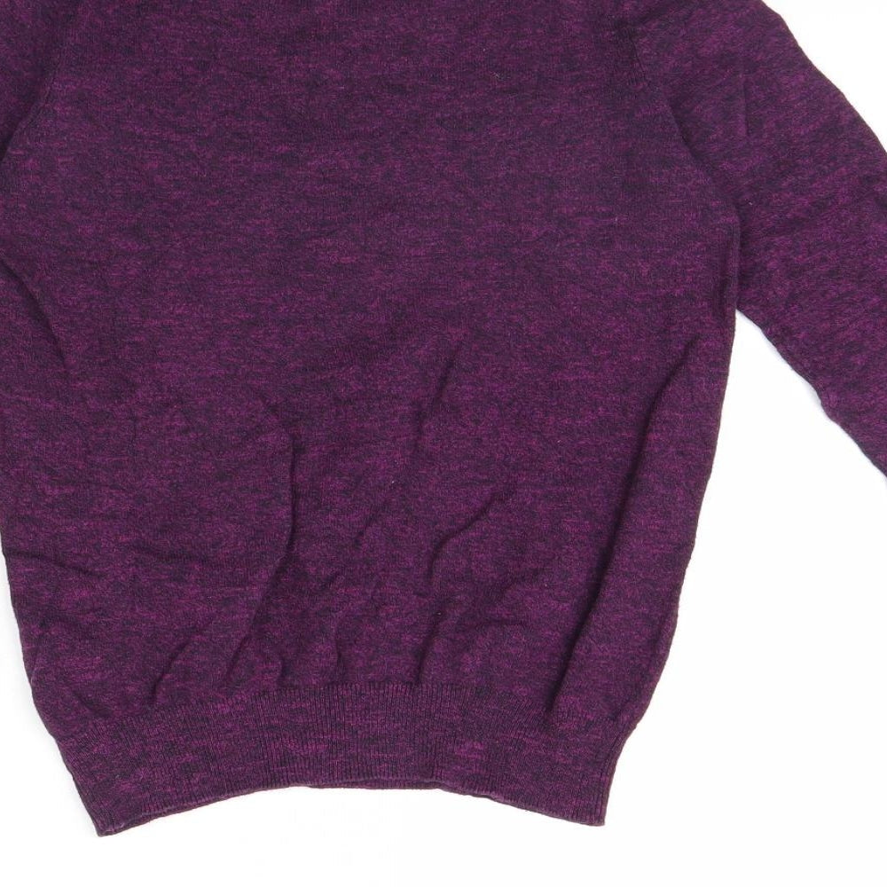 New Look Womens Purple Pullover Jumper Size 6