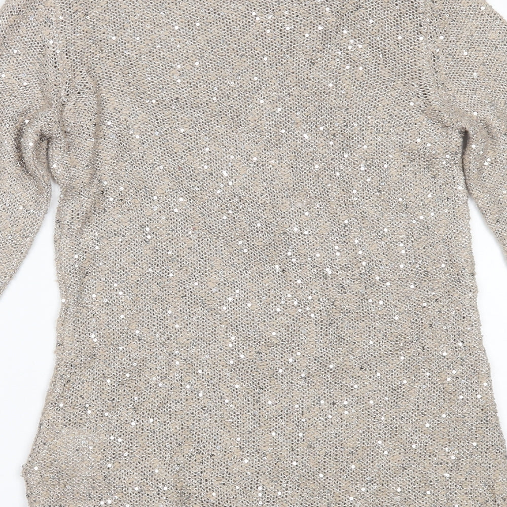 Your Sixth Sense Womens Beige Pullover Jumper Size S