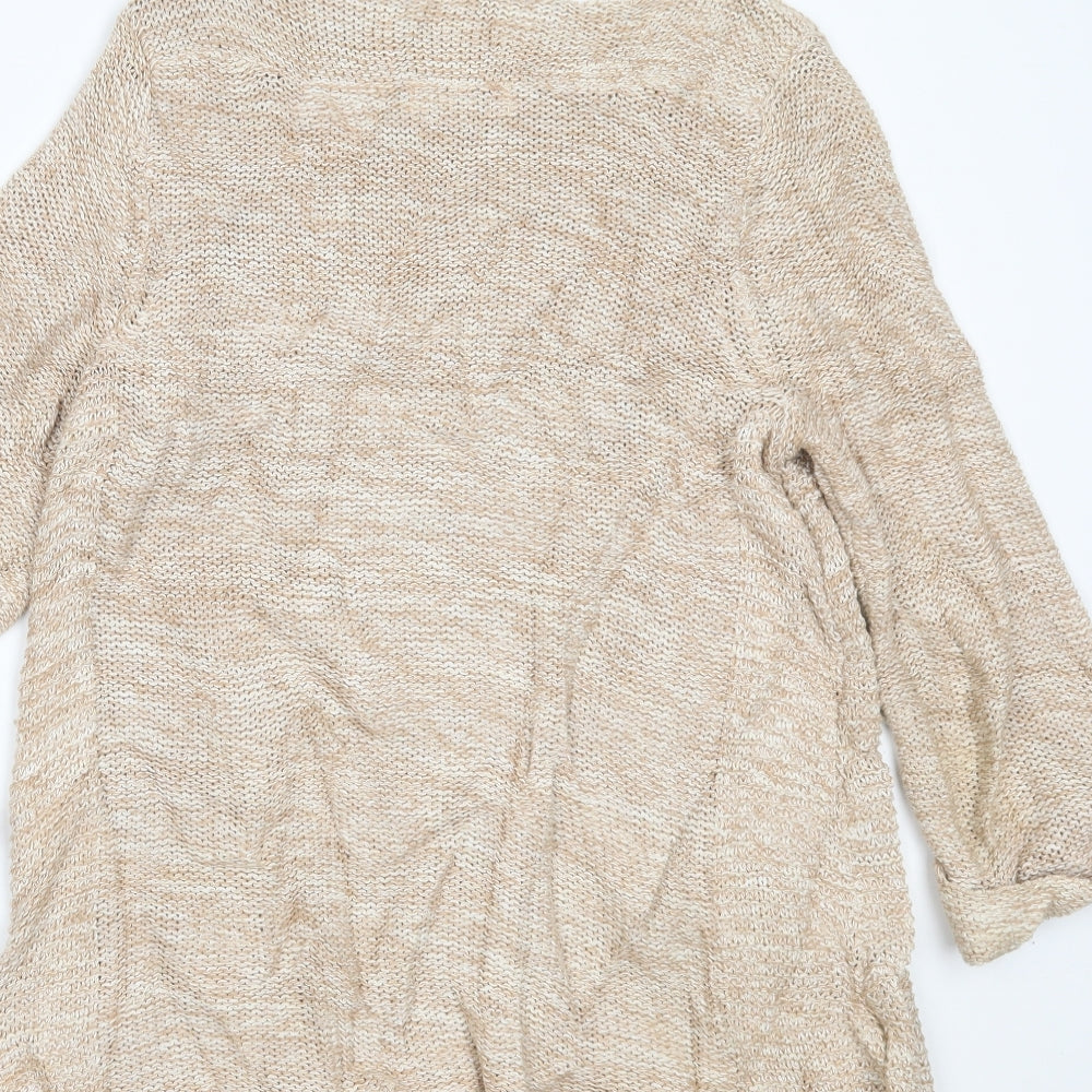 Wallis Womens Beige Pullover Jumper Size M