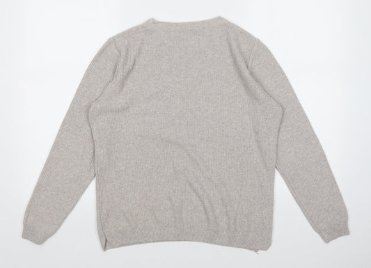 River Island Mens Beige Pullover Jumper Size XS