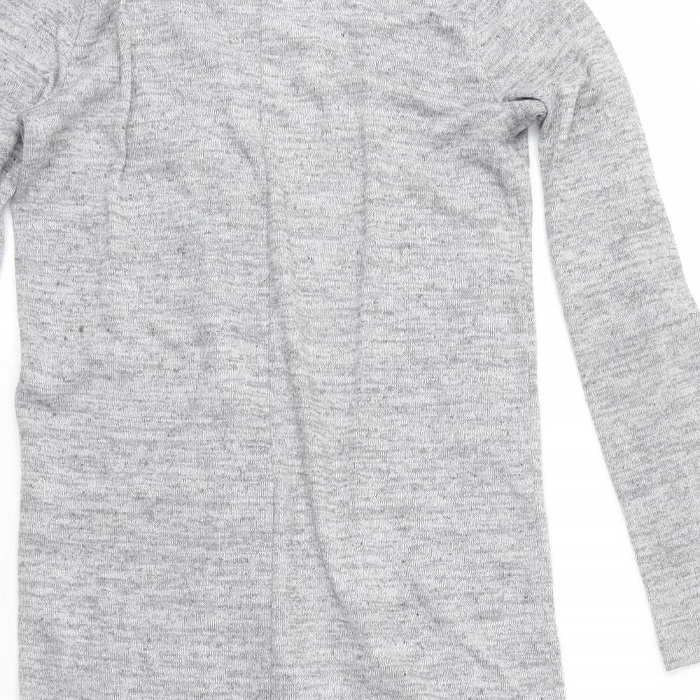 Preworn Womens Grey Cardigan Jumper Size XS