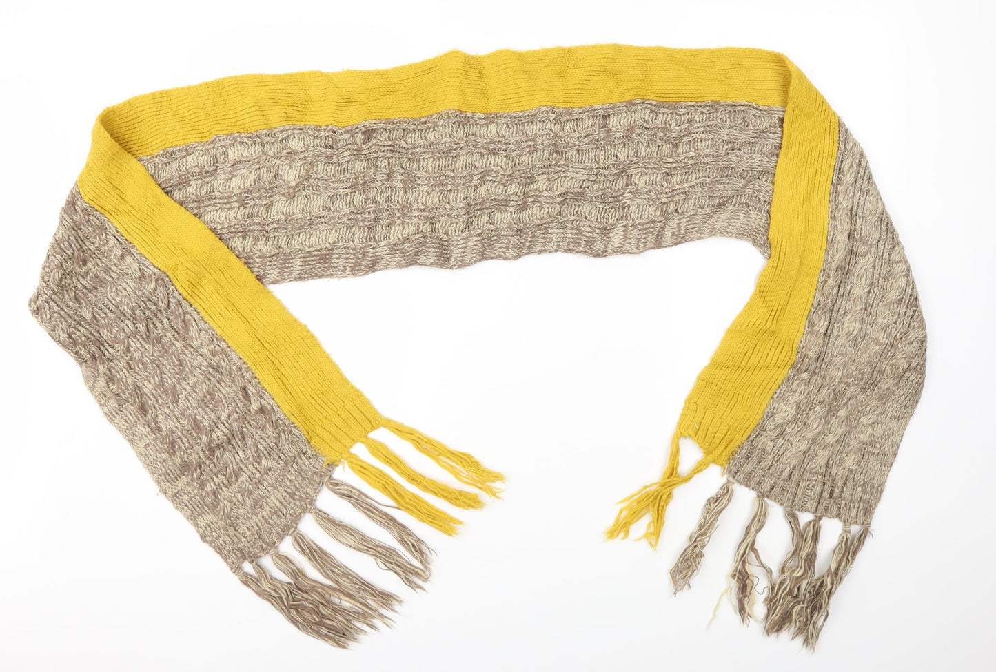 Preworn Unisex Multicoloured Knit Scarf