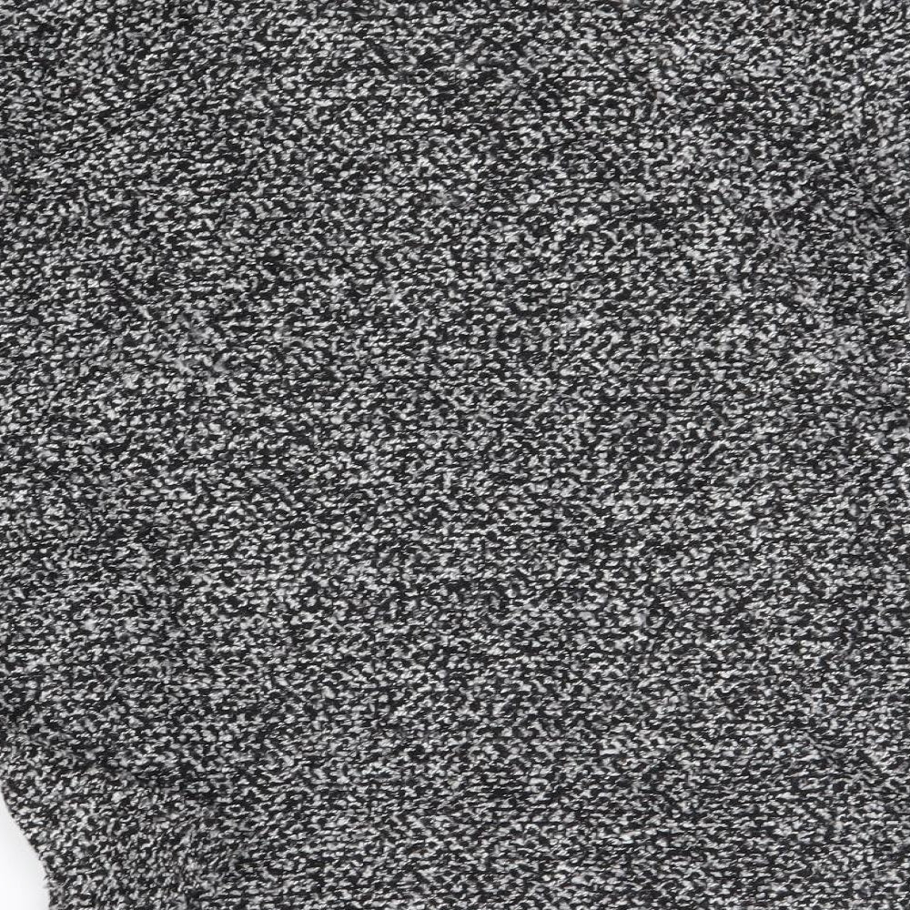 Dorothy Perkins Womens Grey Wrap Jumper Size 10