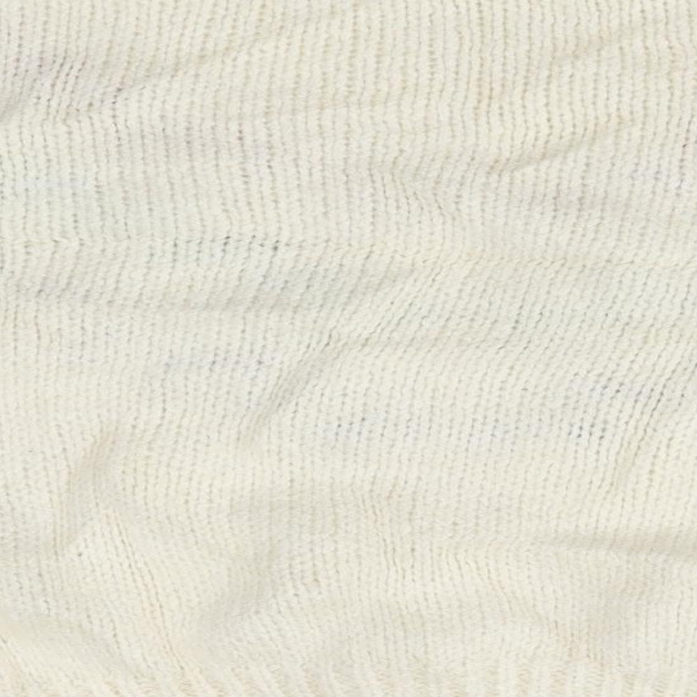 F&F Boys White Pullover Jumper Size 10-11 Years
