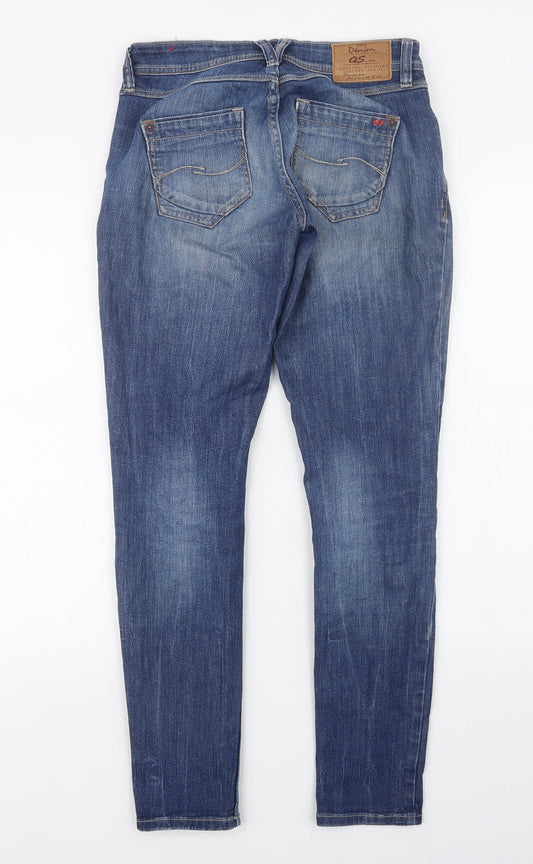 S. Oliver Womens Blue Denim Straight Jeans Size 28 L28 in