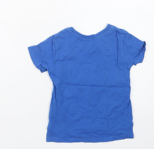 Rebel Boys Blue Basic T-Shirt Size 12-18 Months