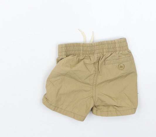Gap Boys Beige Cropped Trousers Size 3-6 Months