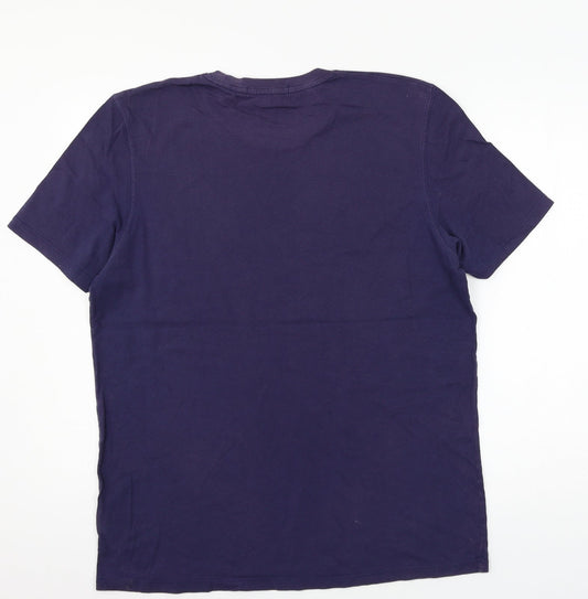 Joh Lewis Mens Blue Jersey T-Shirt Size M