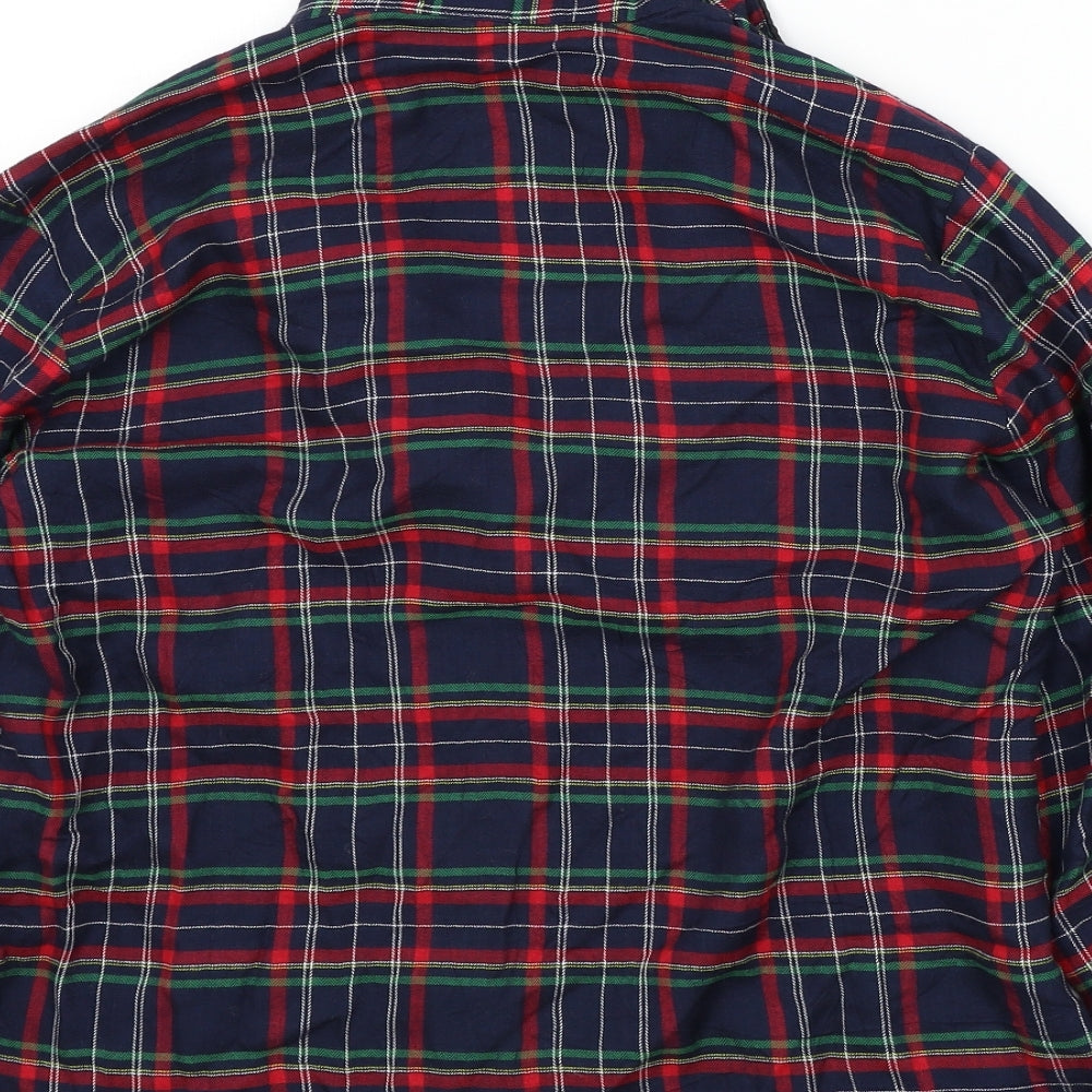 ASOS Womens Blue Check Top Pyjama Top