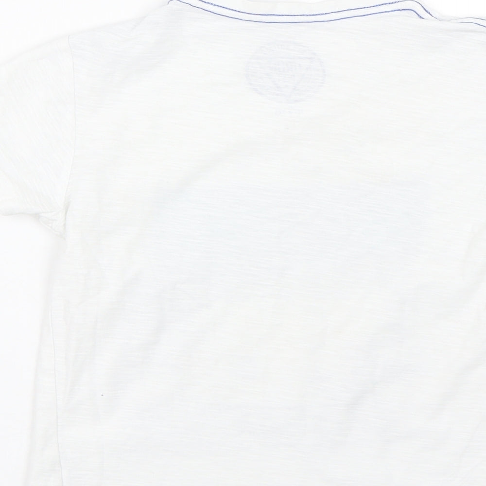 Matalan Boys White Basic T-Shirt Size 8 Years - Skate