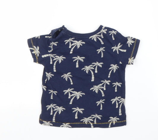 Primark Boys Blue Basic T-Shirt Size 6-9 Months