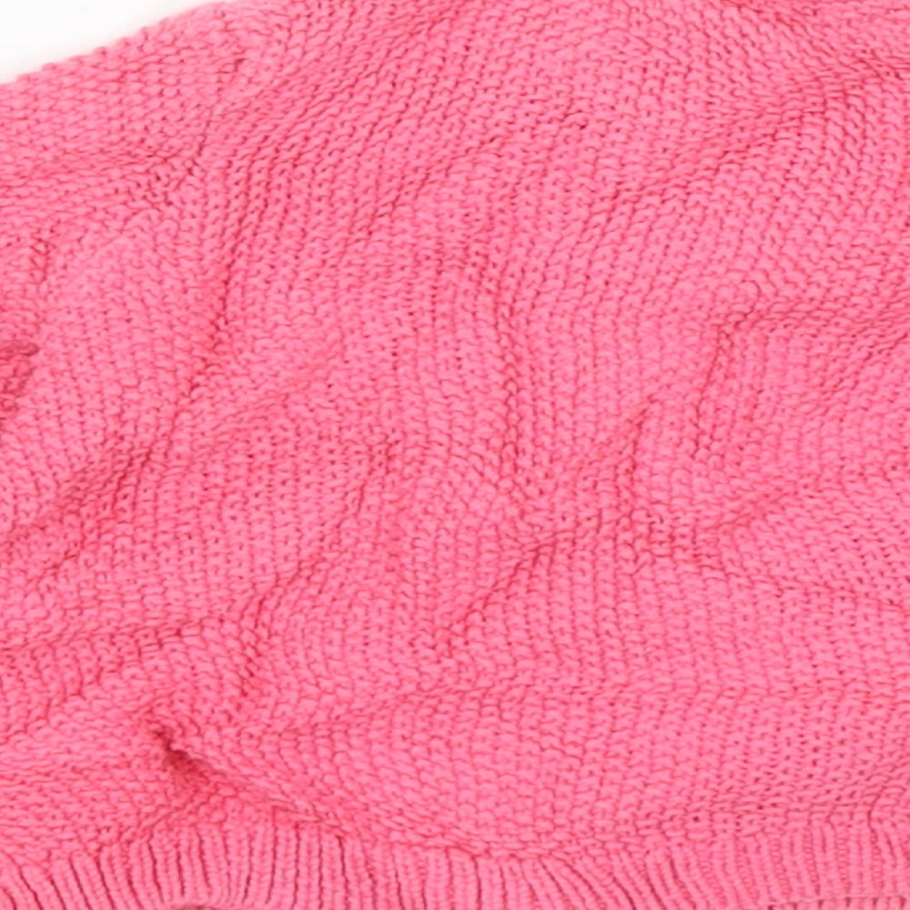 H&M Baby Pink Cardigan Jumper Size 3-6 Months