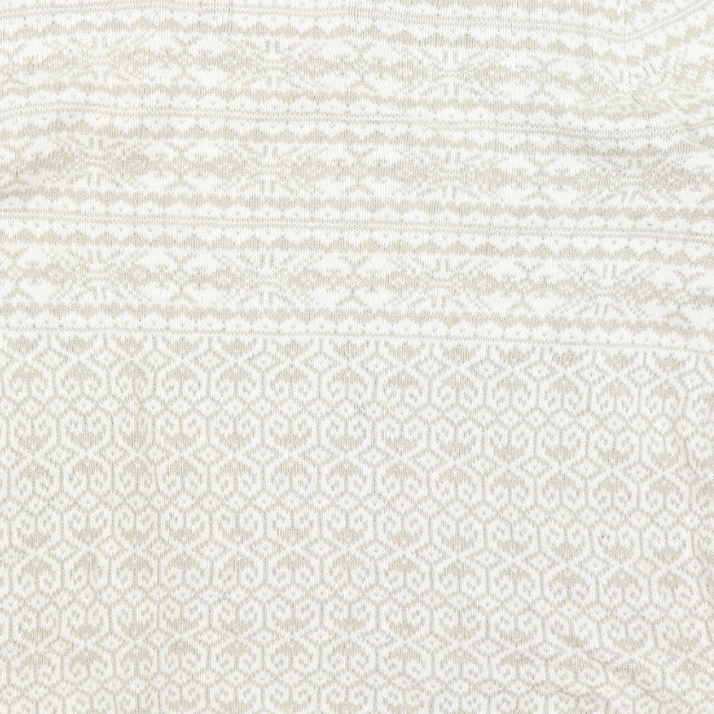 H&M Womens Beige Pullover Jumper Size L