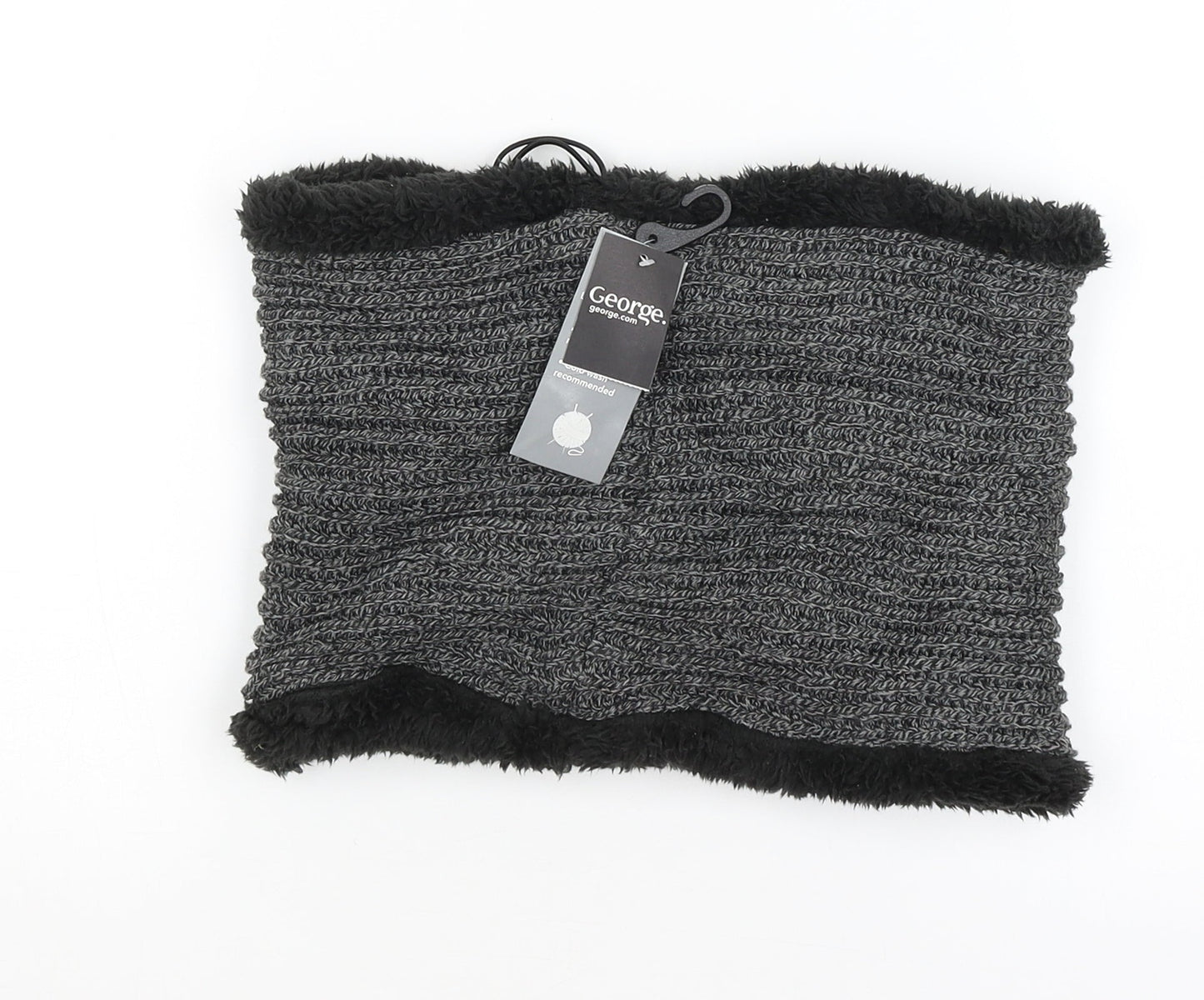 George Womens Grey Batik Scarf