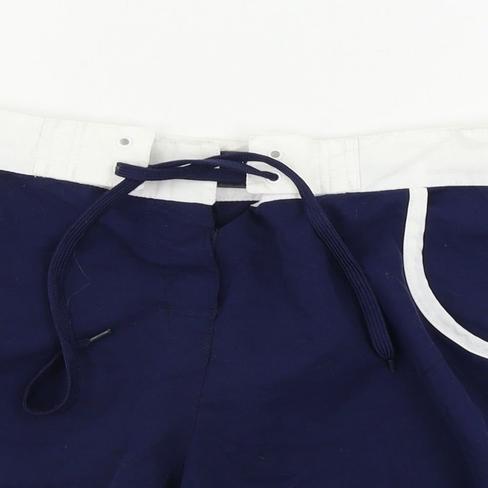 Mountain Life  Womens Blue   Sweat Shorts Size 10